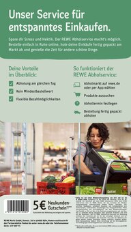 Aktueller REWE Prospekt "Dein Markt" Aktueller REWE Prospekt