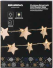 LED-Lichterkette mit Holzsternen im Angebot bei Marktkauf in Cuxhaven LED-Lichterkette mit Holzsternen Angebote von Grundig bei Marktkauf Cuxhaven für 4,49 €