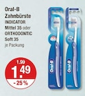 Oral b im V-Markt Prospekt Zahnbürste INDICATOR Mittel 35 von Oral-B im aktuellen V-Markt Prospekt für 1,49 €