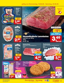 Schweinebauch im Netto Marken-Discount Prospekt "Aktuelle Angebote" mit 64 Seiten (Karlsruhe)