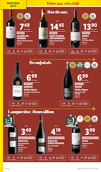 Promo Vin Bordeaux Rosé dans le catalogue Lidl du moment à la page 12