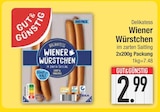 Wiener Würstchen von GUT & GÜNSTIG im aktuellen EDEKA Prospekt für 2,99 €