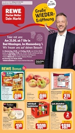 Discounter Prospekt von REWE Rheinbrohl REWE Prospekt: "Dein Markt", 34 Seiten, 22.06.2026 - 27.06.2026