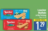 Waffeln von Loacker im aktuellen EDEKA Prospekt für 1,29 €