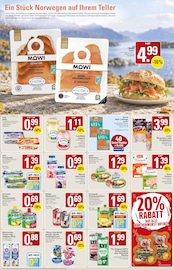 Aktueller WEZ Prospekt mit Lachs, "Die WEZette", Seite 8