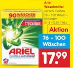Waschmittel im Angebot bei Netto Marken-Discount in Gera Waschmittel Angebote von Ariel bei Netto Marken-Discount Gera für 17,99 €