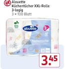 Küchentücher XXL-Rolle 3-lagig von Alouette im aktuellen Rossmann Prospekt für 3,45 €