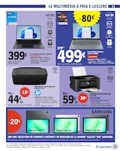 Tablette en promo dans le catalogue E.Leclerc à la page 23