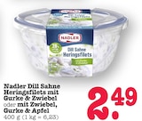 Aktuelles Dill Sahne Heringsfilets mit Gurke & Zwiebel Angebot bei E center in Ludwigshafen (Rhein) ab 2,49 €