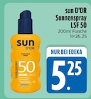 Sonnenspray LSF 50 im EDEKA Prospekt zum Preis von 5,25 €