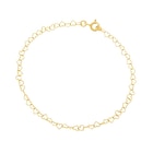Bracelet en or jaune coeurs dans le catalogue Le Manège à Bijoux