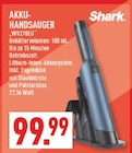 Akku-Handsauger "WV270EU" im Angebot bei Marktkauf in Detmold Akku-Handsauger "WV270EU" Angebote von Shark bei Marktkauf Detmold für 99,99 €