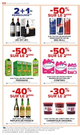 Promos Contrex dans le catalogue "Les journées belles et rebelles" de Carrefour Market à la page 61