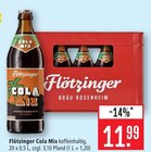 Cola Mix Angebote von Flötzinger bei Marktkauf Schopfheim für 11,99 €
