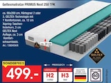 Aktuelles Geltexmatratze PRIMUS Next 250 TFK Angebot bei Zurbrüggen in Hamm ab 499,00 €