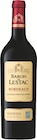 Aop bordeaux rouge - Baron de Lestac en promo chez Intermarché Nantes à 1,58 €