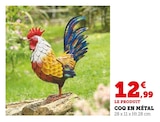 Coq en métal dans le catalogue Hyper U