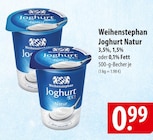 Weihenstephan Joghurt Natur Angebote bei famila Nordost Elmshorn für 0,99 €