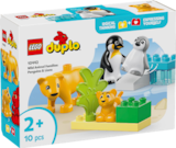 Aktuelle Lego Angebote bei Rossmann in Mainz Aktuelles Wildtier-Familien: Pinguine und Löwen Angebot bei Rossmann in Mainz ab 5,99 €