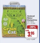 Graincat Natur-Klumpstreu Angebote bei combi Melle für 3,95 €