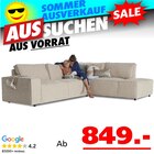 Gio Ecksofa Angebot im Seats and Sofas Prospekt Gio Ecksofa im Seats and Sofas Prospekt zum Preis von 849,00 €