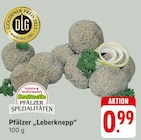 Pfälzer "Leberknepp" bei E center im Bruchsal Prospekt für 0,99 €