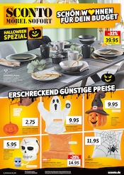 Aktueller Sconto SB Möbel & Einrichtung Prospekt in Neutz-Lettewitz und Umgebung, "HALLOWEEN SPEZIAL" mit 2 Seiten, 01.10.2025 - 18.10.2025