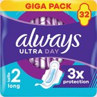 Serviettes Hygiéniques Ultra Long Plus avec Ailettes X32 - ALWAYS en promo chez Intermarché Hyper Serviettes Hygiéniques Ultra Long Plus avec Ailettes X32 - ALWAYS dans le catalogue Intermarché Hyper