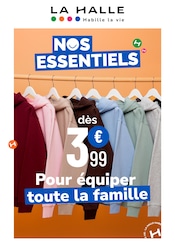 Moules Angebote im Prospekt "NOS ESSENTIELS" von La Halle auf Seite 1