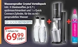 Wassersprudler Crystal Vorteilspack von Sodastream im aktuellen GLOBUS Prospekt