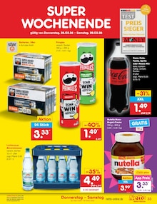 Coca Cola im Netto Marken-Discount Prospekt "Aktuelle Angebote" mit 60 Seiten (Halle (Saale))