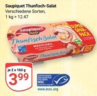 Thunfisch-Salat im Angebot bei GLOBUS in Castrop-Rauxel Thunfisch-Salat Angebote von Saupiquet bei GLOBUS Castrop-Rauxel für 3,99 €