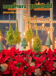 Weihnachtsdeko im Garten-Center Nordharz GmbH & Co. KG Prospekt "Zauberhafte Winterzeit" mit 12 Seiten (Braunschweig)