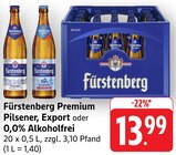 Premium Pilsener - Fürstenberg en promo chez E center Strasbourg à 13,99 €