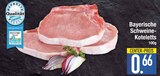 Bayerische Schweine-Koteletts von  im aktuellen EDEKA Prospekt für 0,66 €