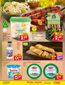 Kartoffelsalat im Netto Marken-Discount Prospekt "Aktuelle Angebote" mit 70 Seiten (München)