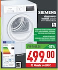 Aktuelles WÄRMEPUMPEN-TROCKNER „WT45HVA3“ Angebot bei Marktkauf in Bielefeld ab 499,00 €