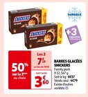 BARRES GLACÉES - SNICKERS en promo chez Auchan Hypermarché BARRES GLACÉES - SNICKERS dans le catalogue Auchan Hypermarché