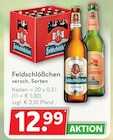 Getränkeland Leegebruch - Feldschlößchen Angebot im Prospekt Feldschlößchen bei Getränkeland im Leegebruch Prospekt für 12,99 €