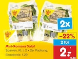 Mini-Romana Salat Angebote von Markttag bei Netto Marken-Discount Hannover für 2,00 €