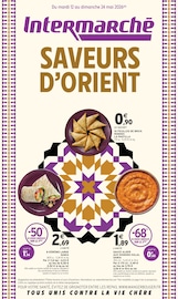 Promos Alimentation dans le catalogue "SAVEURS D'ORIENT" de Intermarché Super Alimentation en promo dans le catalogue Intermarché Super à la page 1