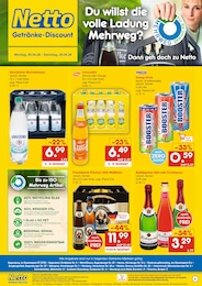 Netto Marken-Discount Prospekt für Dietfurt: "DER ORT, AN DEM DU IMMER AUSGEZEICHNETE PREISE FINDEST.", 2 Seiten, 20.04.2026 - 25.04.2026