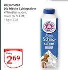 Die frische Schlagsahne im Angebot bei GLOBUS in Kaiserslautern Die frische Schlagsahne Angebote von Bärenmarke bei GLOBUS Kaiserslautern für 2,69 €