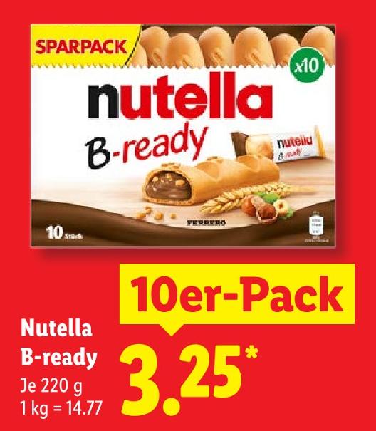 Nutella B-ready