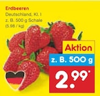 Netto Marken-Discount Reddeber - Erdbeeren Angebot im Prospekt Erdbeeren bei Netto Marken-Discount im Reddeber Prospekt für 2,99 €