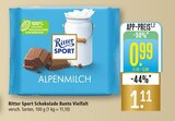 Schokolade Bunte Vielfalt im Angebot bei Marktkauf in Schorndorf Schokolade Bunte Vielfalt Angebote von Ritter Sport bei Marktkauf Schorndorf für 0,99 €
