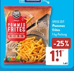 Pommes frites im Angebot bei ALDI SÜD in Leinfelden-Echterdingen Pommes frites Angebote von Speise Zeit bei ALDI SÜD Leinfelden-Echterdingen für 1,11 €