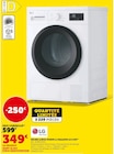 Sèche-linge pompe à chaleur LG 8 KG - LG - Hyper U à La Roche-sur-Yon Sèche-linge pompe à chaleur LG 8 KG - LG en promo chez Hyper U La Roche-sur-Yon à 349,00 €
