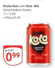 Kola Angebote von Knabe bei GLOBUS Lennestadt für 0,99 €