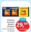 Fusion5 Rasierklingen im Angebot bei budni in Buxtehude Fusion5 Rasierklingen Angebote von Gillette bei budni Buxtehude für 29,99 €